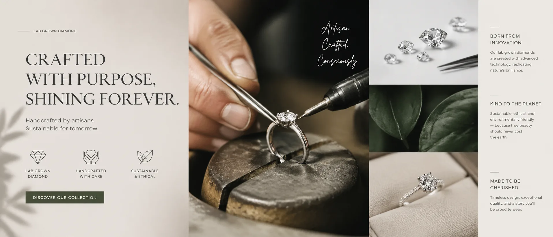Crafted with purpose, shining forever
